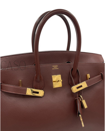 BIRKIN 35 IN PELLE MARRONE
