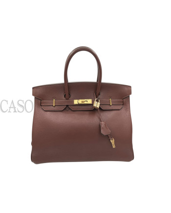 BIRKIN 35 IN PELLE MARRONE