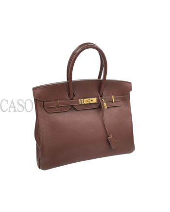 BIRKIN 35 IN PELLE MARRONE