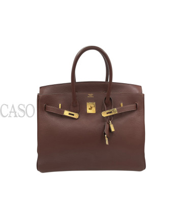 BIRKIN 35 IN PELLE MARRONE