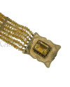 BRACCIALE VINTAGE IN ORO CON TOPAZIO