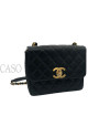 CHANEL VINTAGE BIG LOGO CAVIAR NERO