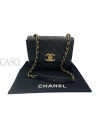 CHANEL VINTAGE BIG LOGO CAVIAR NERO