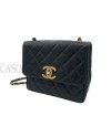 CHANEL VINTAGE BIG LOGO CAVIAR NERO