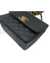 CHANEL VINTAGE BIG LOGO CAVIAR NERO