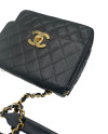 CHANEL VINTAGE BIG LOGO CAVIAR NERO