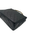 CHANEL VINTAGE BIG LOGO CAVIAR NERO
