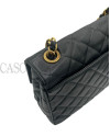 CHANEL VINTAGE BIG LOGO CAVIAR NERO