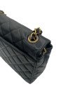 CHANEL VINTAGE BIG LOGO CAVIAR NERO