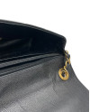 CHANEL VINTAGE BIG LOGO CAVIAR NERO