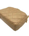 CAMERA BAG IN PELLE BEIGE