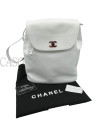 ZAINO CHANEL IN CAVIAR BIANCO
