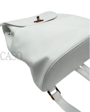 ZAINO CHANEL IN CAVIAR BIANCO