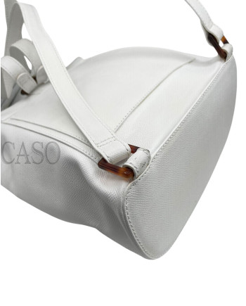 ZAINO CHANEL IN CAVIAR BIANCO