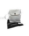 ZAINO CHANEL IN CAVIAR BIANCO
