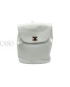 ZAINO CHANEL IN CAVIAR BIANCO