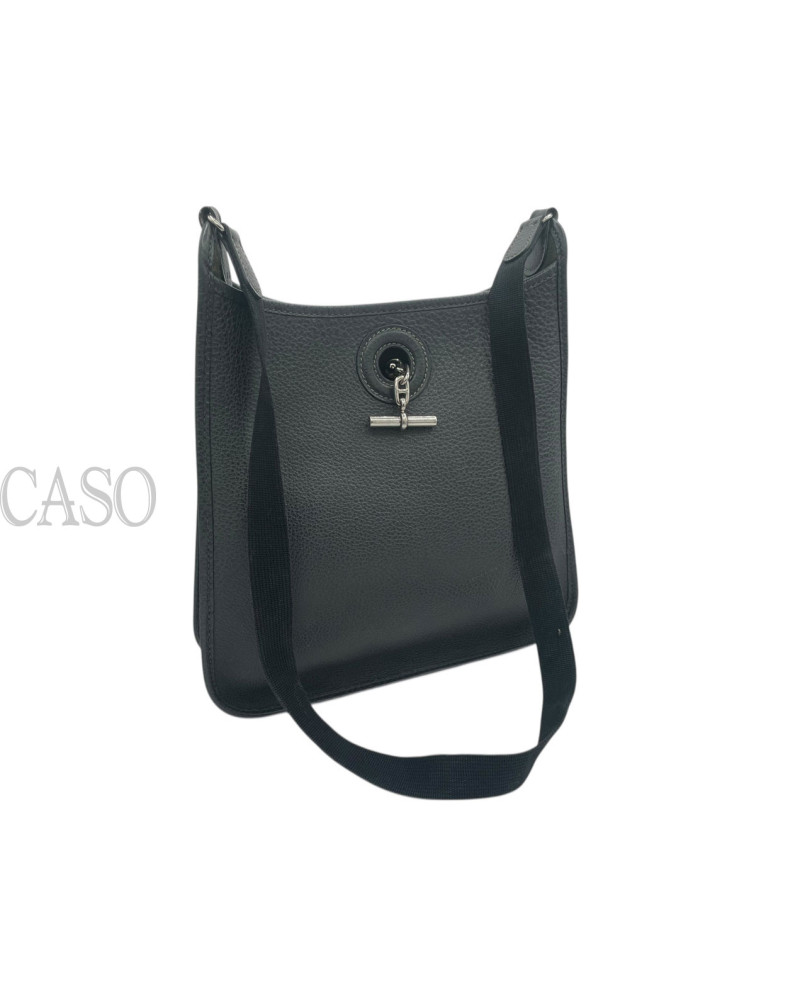 HERMES VINTAGE MODELLO VESPA IN PELLE GRIGIA