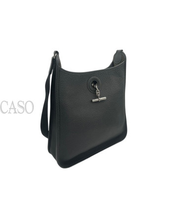 HERMES VINTAGE MODELLO VESPA IN PELLE GRIGIA