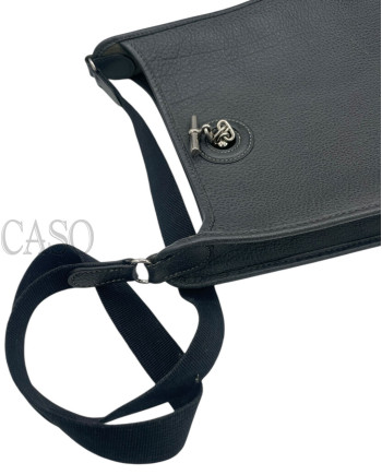 HERMES VINTAGE MODELLO VESPA IN PELLE GRIGIA