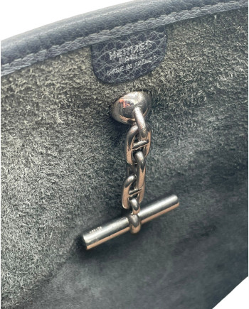 HERMES VINTAGE MODELLO VESPA IN PELLE GRIGIA