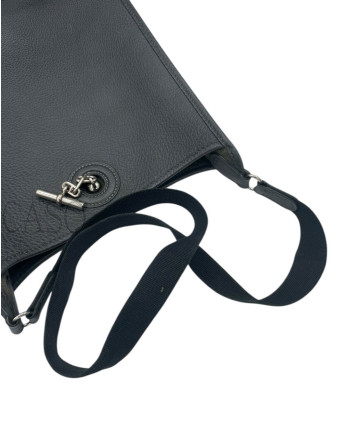 HERMES VINTAGE MODELLO VESPA IN PELLE GRIGIA