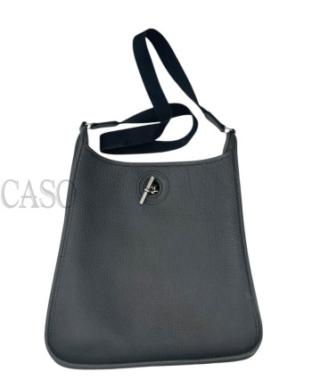 HERMES VINTAGE MODELLO VESPA IN PELLE GRIGIA