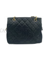 CHANEL PTT CAVIAR NERO