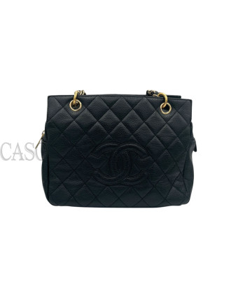 CHANEL PTT CAVIAR NERO