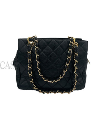 CHANEL PTT CAVIAR NERO