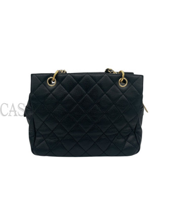 CHANEL PTT CAVIAR NERO