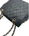 CHANEL PTT CAVIAR NERO