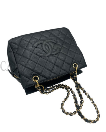 CHANEL PTT CAVIAR NERO
