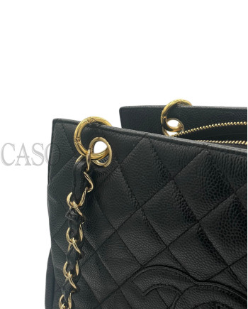 CHANEL PTT CAVIAR NERO