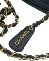 CHANEL CAMERA IN PELLE BLU