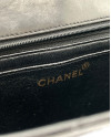 CHANEL JUMBO VINTAGE PELLE NERA E TORTOISE