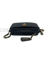 CHANEL CAMERA IN PELLE BLU