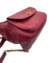 ZAINO CHANEL VINTAGE IN PELLE BORDEAUX
