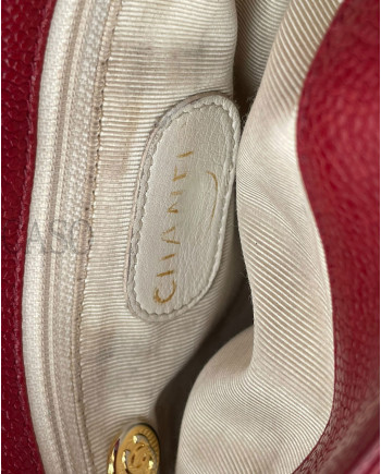 ZAINO CHANEL VINTAGE IN PELLE BORDEAUX