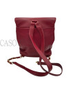 ZAINO CHANEL VINTAGE IN PELLE BORDEAUX
