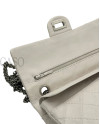 2.55 MEDIA IN PELLE BIANCA