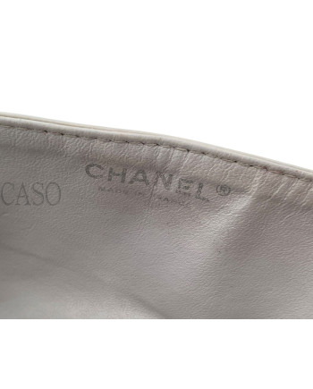2.55 MEDIA IN PELLE BIANCA