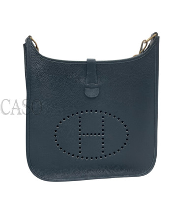 HERMES EVELYNE I IN PELLE BLU