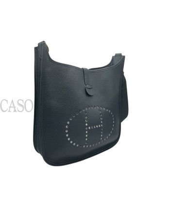 HERMES EVELYNE I GM IN PELLE BLU