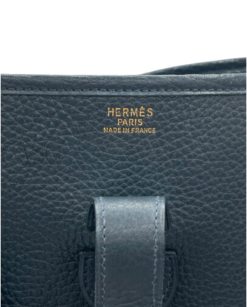 HERMES EVELYNE I GM IN PELLE BLU