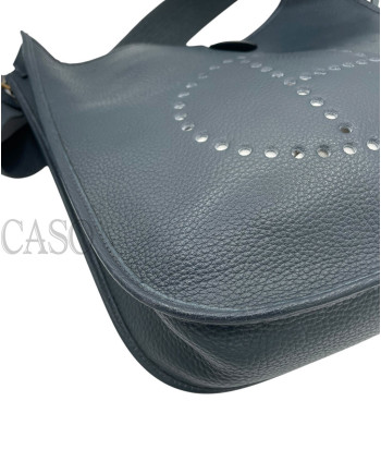 HERMES EVELYNE I GM IN PELLE BLU