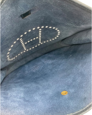 HERMES EVELYNE I GM IN PELLE BLU