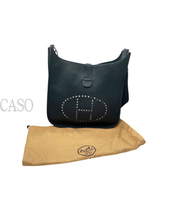 HERMES EVELYNE I GM IN PELLE BLU