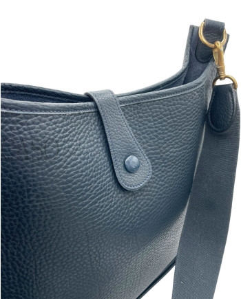 HERMES EVELYNE I GM IN PELLE BLU