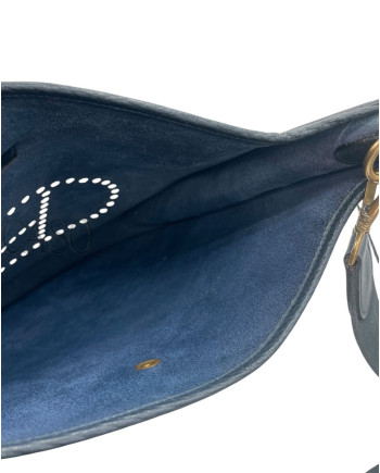 HERMES EVELYNE I GM IN PELLE BLU