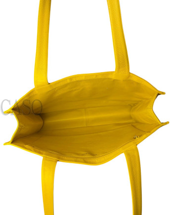CHANEL MAXI TOTE CAVIAR GIALLO